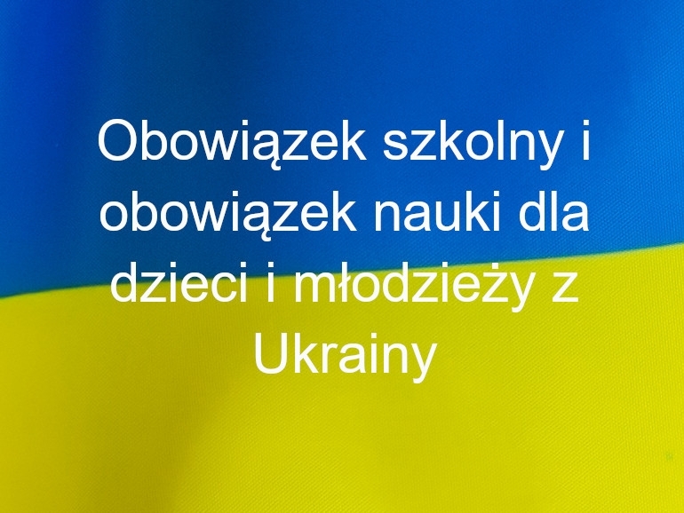 Ikona do artykułu: Obowiązek szkolny dla młodzieży z Ukrainy